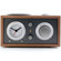 Tivoli Audio Model Three M3TPE AM/FM Clock Radio, Cherry/Metallic Taupe: Picture 2 thumbnail