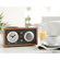 Tivoli Audio Model Three M3TPE AM/FM Clock Radio, Cherry/Metallic Taupe: Picture 3 thumbnail