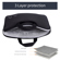 Techprotectus 11-12" Laptop Sleeve Case, Black 