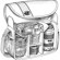 Tamrac 3446 Rally 6 Camera Bag for DSLR with 6" Lens Attached, Extra Lens and Flash, Black: Picture 3 thumbnail
