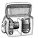 Tamrac 602 Expo 2, Small Shoulder Bag with Adjustable Dividers, for Compact 35mm or Digital SLR Cameras, Gray.: Picture 1 thumbnail