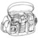 Tamrac 3345 Aero 45 SLR Shoulder Camera Bag, Brown/Tan, with Belt Loop & Carry Handle: Picture 2 thumbnail
