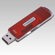 Transcend JetFlash V10 Series, 2 GB Portable Flash Drive with USB 2.0 Interface, Red: Picture 1 thumbnail