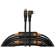 Tether Tools TetherPro Optima 10G 31' USB-C Straight to USB-C Right Angle Cable, Black 