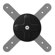 Studio Proper The Wallee Vesa Kit, with VESA 75x75 and 100x100 Mounts, Black: Picture 3 thumbnail
