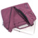 Tucano Work Out Slim Designer Two-Tone Sleeve/Brief for 13.3" MacBook Pro, Extra Front Pocket with Inner Pouch, Shoulder Strap - Purple: Picture 2 thumbnail
