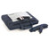 Tucano Work Out Slim Designer Two-Tone Sleeve/Brief for 15.4" MacBook Pro, Extra Front Pocket with Inner Pouch, Shoulder Strap - Dark Blue: Picture 3 thumbnail