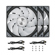 TRYX ROTA SL 120mm ARGB Case Fan, 3-Pack: Picture 5 thumbnail