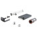 USBfever Wide Angle + Fish Eye + 8x Telephoto Lens Combo for iPhone 4/4S, Black: Picture 2 thumbnail