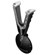 Ultimate Support GS-10S Pro Guitar Yoke Slat Wall Mount: Picture 2 thumbnail