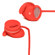 Urbanears Medis Earphones, In-Ear Design EarClick System, with Microphone & Remote - Tomato: Picture 5 thumbnail