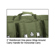 UTG Combat Web 34" Soft Gun Case, OD Green: Picture 3 thumbnail