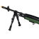 UTG Dragon Claw Clamp-on Bipod - SWAT/Combat Profile Adjustable Height Clamp-on, 6.2"-6.7": Picture 1 thumbnail