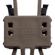 UZI Foldable Rubber Flex Cuff, Green: Picture 2 thumbnail