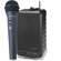 Azden APS 25-VH2 AC Powered 20 Watt Multi-Function 2-Way Speaker System, with 2 installed VHF Wireless Receivers, & 31HT Handheld Microphone / Transmitters: Picture 3 thumbnail