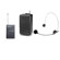 Azden APS 25-US2 AC Powered 20 Watt Multi-Function 2-Way Speaker System, with 2 installed UHF Wireless Receivers, 10BT Bodypack Transmitters & HS-11 Headset Mic's: Picture 4 thumbnail