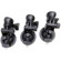 Cinetics miniSquid MQ3 - Three miniSquid Suction Cups Tripod Mount for Spiderman - 1.5 lbs Load Capacity: Picture 1 thumbnail