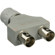 Kramer Electronics VA-122 One Female BNC to Two Male BNC Splitter: Picture 2 thumbnail