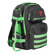 NcSTAR Vism Zombie Stryke 2911 Tactical Backpack, Black with Bright Green: Picture 1 thumbnail