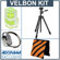 Velbon Ultra Maxi-L Aluminum Tripod w/3-Way Pan/Tilt Head Kit, with Double Bubble Level, Tripod Hanger, Weight Sand Bag.(Empty): Picture 4 thumbnail
