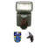 Vivitar DF383 Digital TTL Shoe Mount Power Zoom Auto-Focus Flash Kit for Canon TTL with Duracell AA Battery, 1.5 volt Alkaline, Pack of 4 & Adorama Mini SoftBox Diffuser for Shoe Mount Flashes: Picture 4 thumbnail