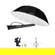 Westcott 7' Parabolic Umbrella, White/Bl...: Picture 1 thumbnail