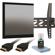 Xtreme Cables Tilt & Swivel 5 Piece TV Wall Mounting Kit, TVs: 32-60": Picture 2 thumbnail