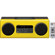 Yamaha TSX-112 All-in-One Desktop Audio System, Integrated iPod & iPhone Dock, Yellow: Picture 4 thumbnail