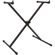 Yamaha Adjustable X-Style Keyboard Stand: Picture 1 thumbnail