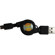 ZFUTURE 3.3ft Mini USB to USB Retractable Sync and Charge Cable: Picture 2 thumbnail