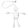 Kikkerland Electro Man 4-Plug Multi-Outl...: Picture 2 thumbnail