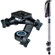 Manfrotto Three Section Chrome Monopod #679 with 3025 3D Junior Head: Picture 3 thumbnail
