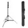 Flashpoint Pro Heavy-Duty Air-Cushioned Light Stand (Chrome, 9.5')