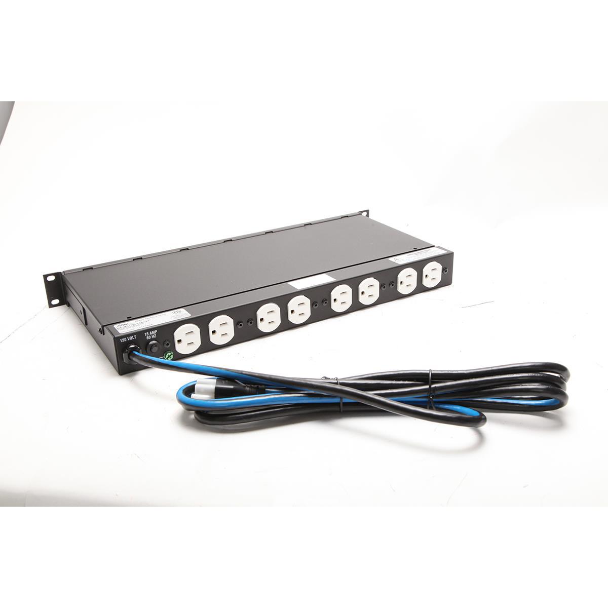 Middle Atlantic 8 Outlet Protected Rackmount Power Distribution Strip SKU1502448