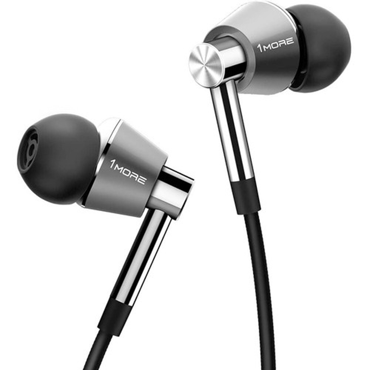 

1More 1MORE THX Certified Triple Driver In-Ear Headphones, Titanium/Black