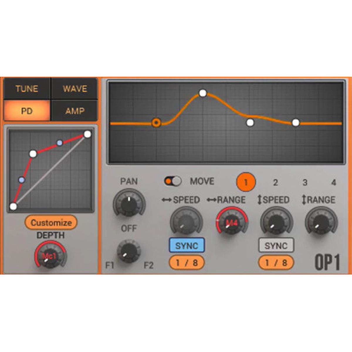 Image of 2nd Sense Wiggle Waveshaping Synth Plug-In for Mac and Windows