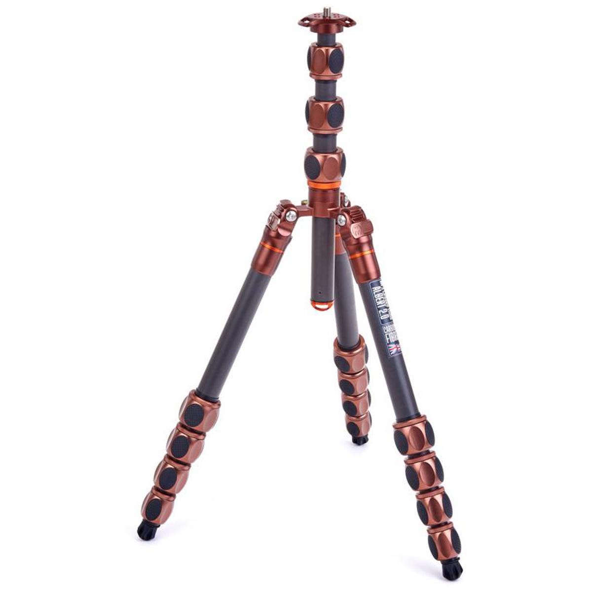 

3 Legged Thing Albert 2.0 5-Section Carbon Fiber Tripod, Earth Bronze