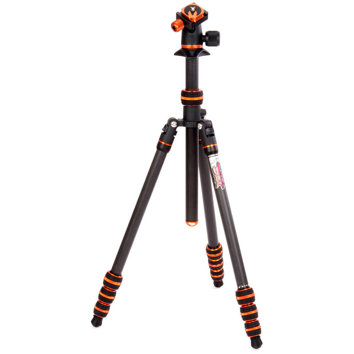 

3 Legged Thing Punks Billy 2.0 CF Travel Tripod w/AirHed Neo 2.0 Ball Head,Black