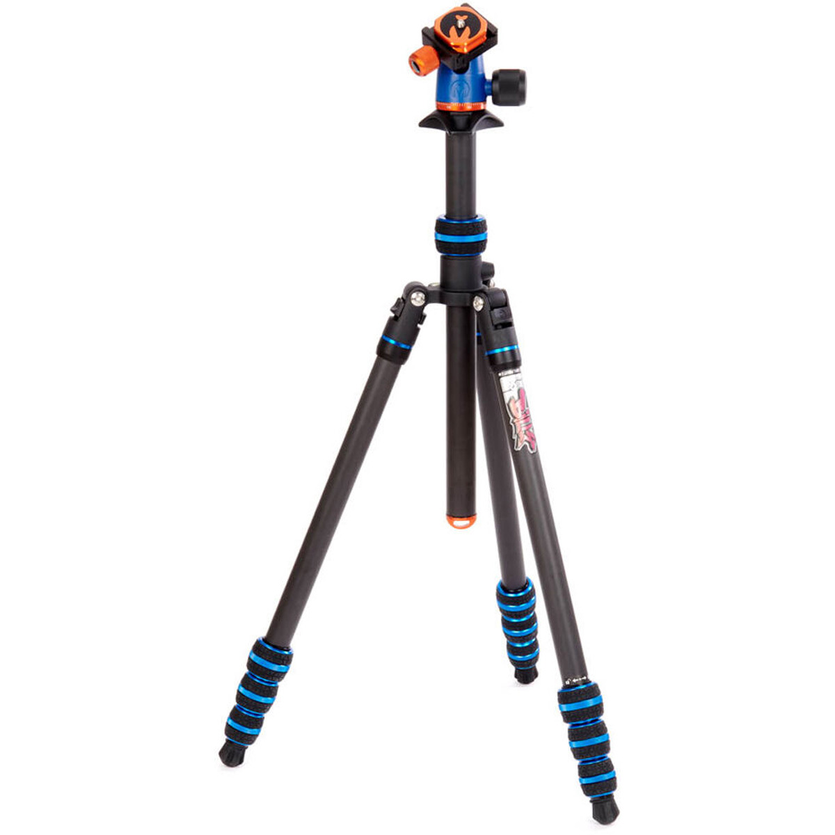 

3 Legged Thing Punks Billy 2.0 CF Travel Tripod w/AirHed Neo 2.0 Ball Head, Blue