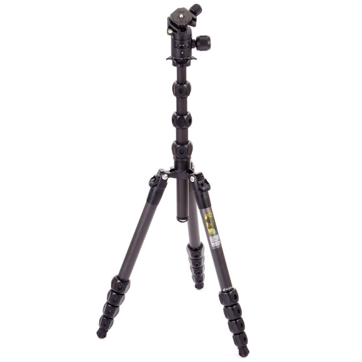 Image of 3 Legged Thing Legends Bucky 5-Section CF Tripod w/AirHed Vu Ball Head