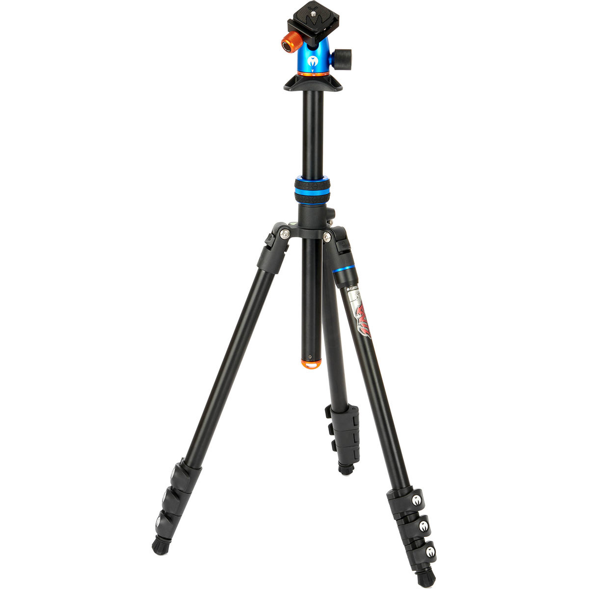 

3 Legged Thing Punks Patti 2.0 4-Section Magnesium Travel Tripod with Ball Head Blue