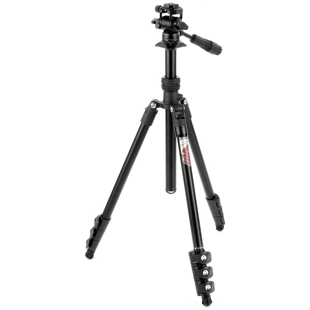 

3 Legged Thing Punks Patti 2.0 4-Section Magnesium Video Tripod with Head, Black