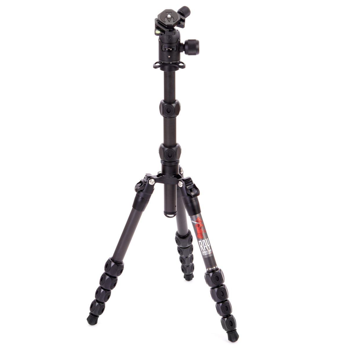 

3 Legged Thing Legends Ray 5-Section CF Tripod with AirHed Vu Ball Head,Darkness
