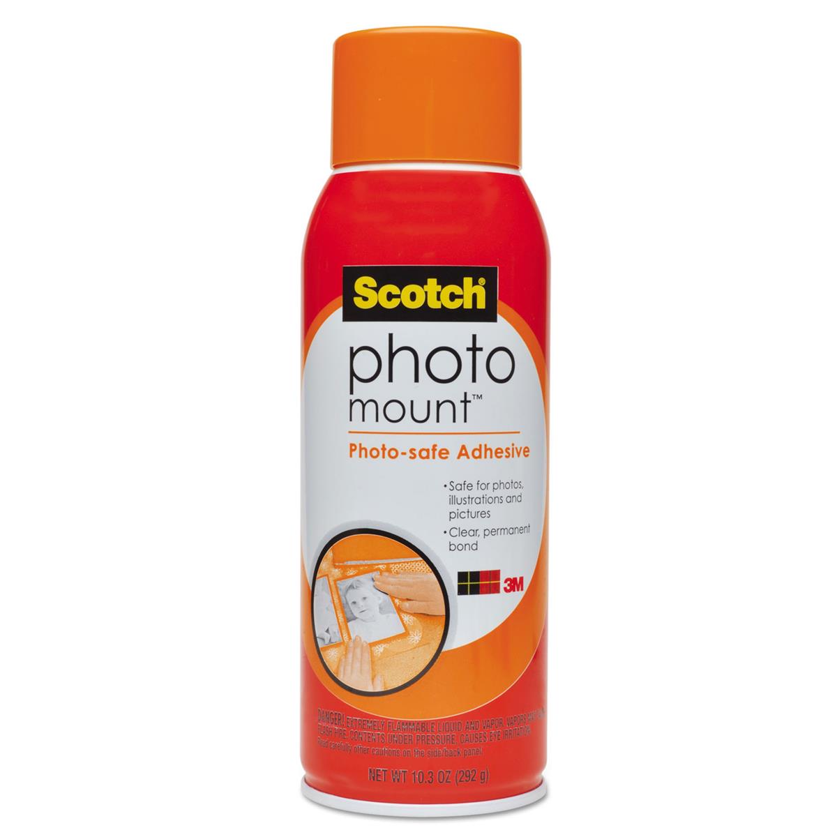 Image of 3M Scotch Photo Mount Photo-Safe Spray Adhesive