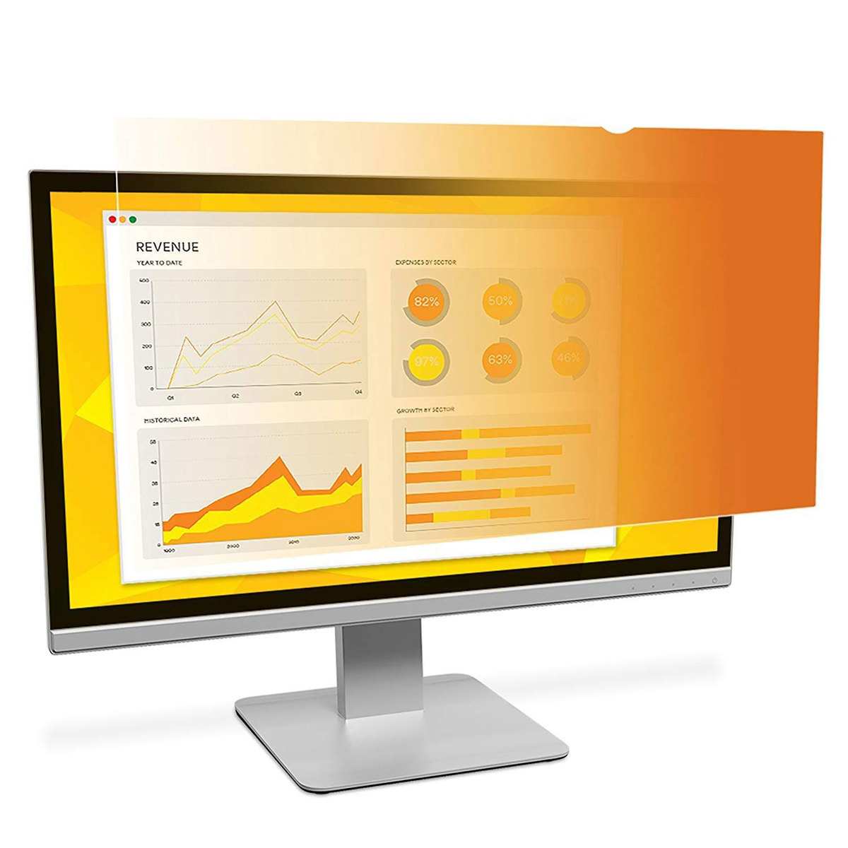 

3M Gold Privacy Filter for 23" Widescreen Monitor For 23"LCD Monitor 16:9 Laptop