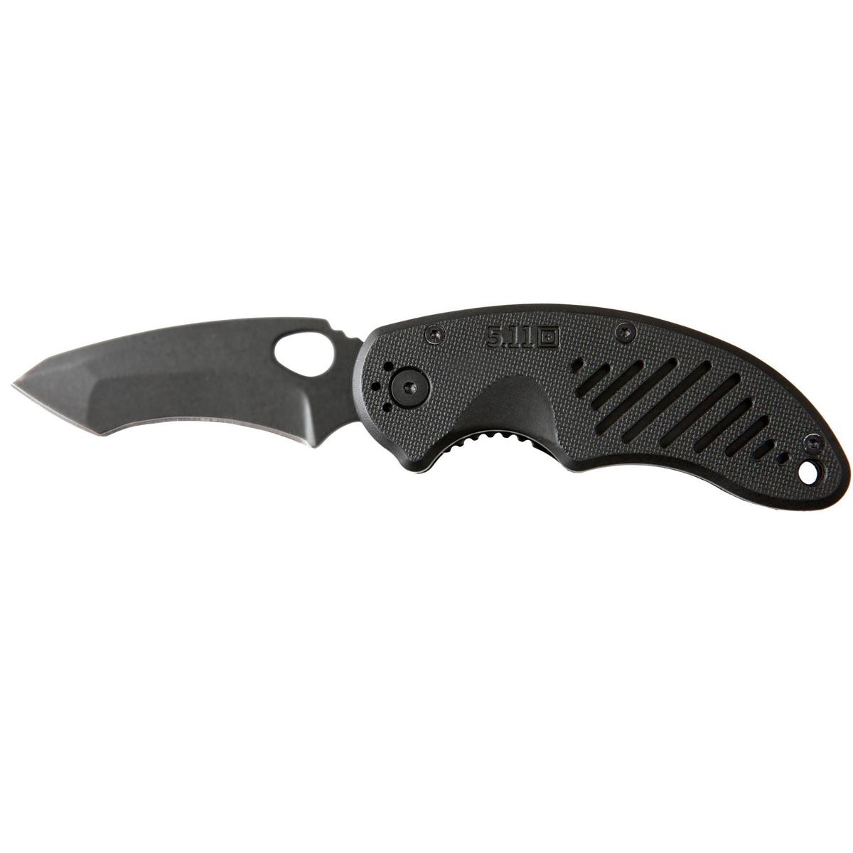 

5.11 Tactical BTC Folding Recurve Tanto Knife, Black