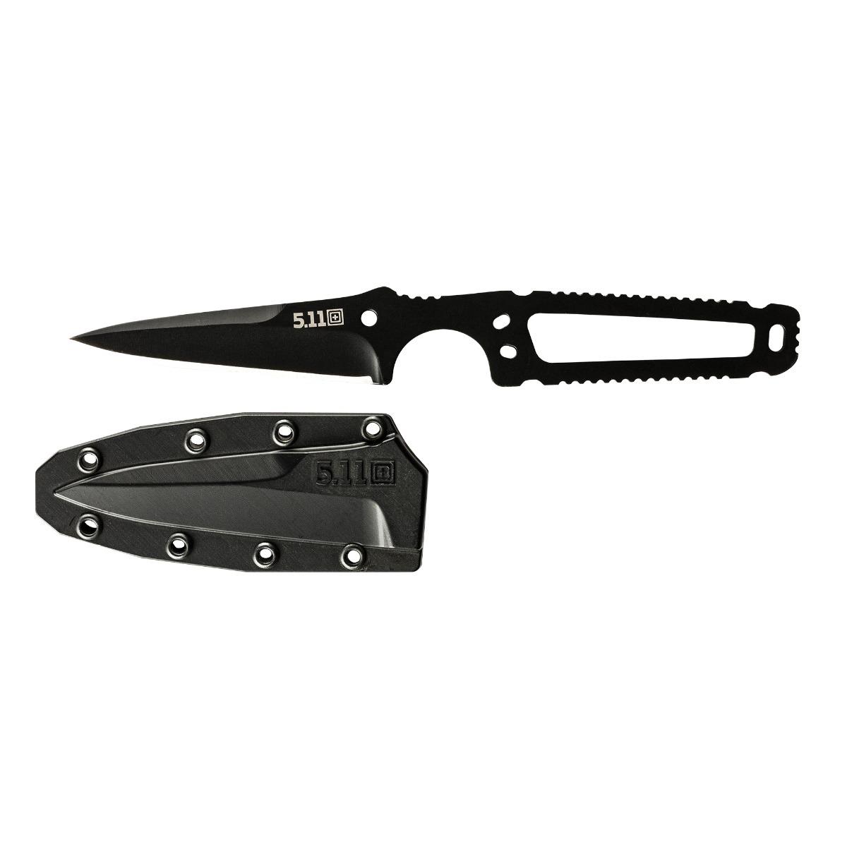 Image of 5.11 Tactical Heron Knife with Fixed 2.65&quot; Spear Point Plain Edge Blade