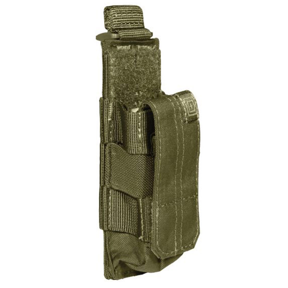 

5.11 Tactical Single Pistol Magazine Pouch, Bungee/Cover, TAC OD