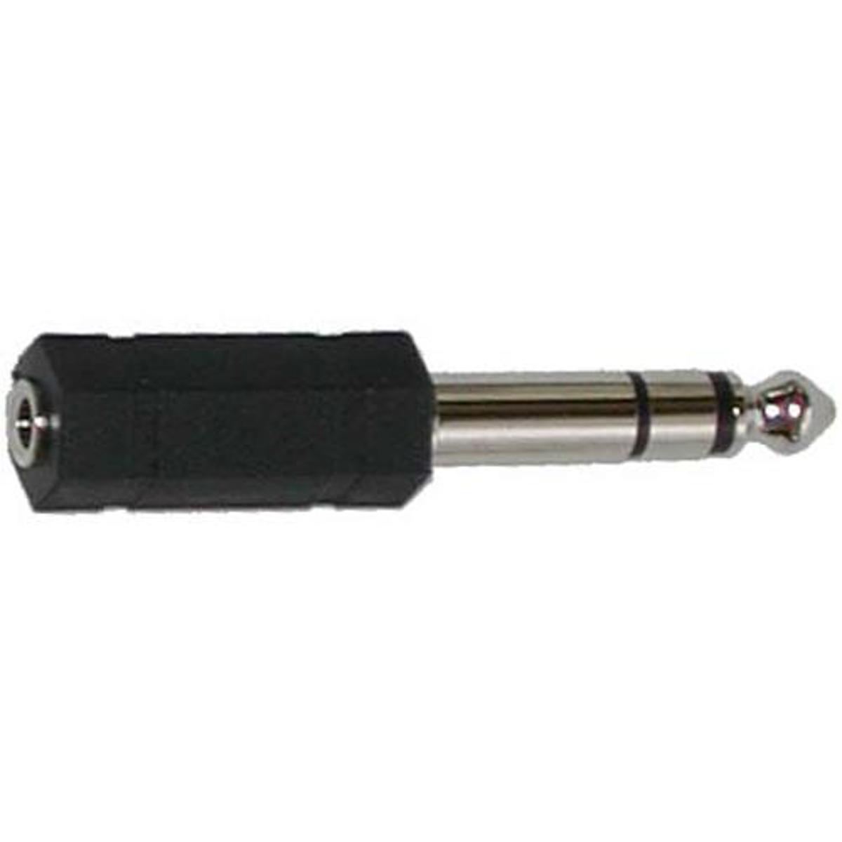 

Audio 2000s ACC3139 Female 3.5mm TRS Jack to Male 1/4" TRS Plug Connector