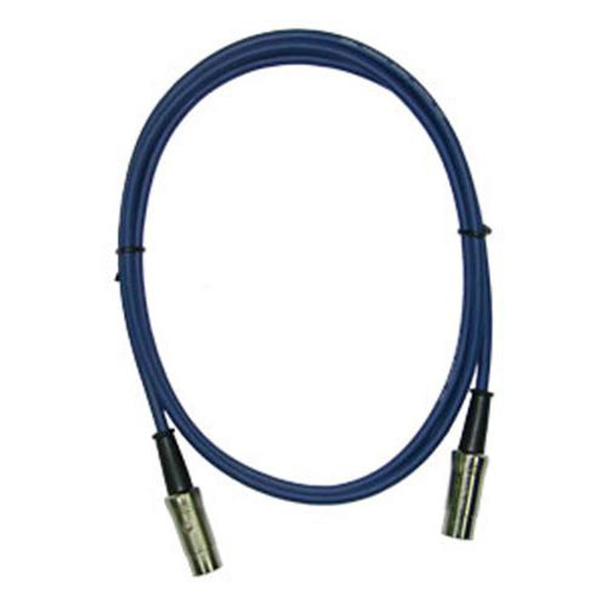 

Audio 2000s ADC2053 5'x5mm MIDI Cable, Double Shield 5-Pin Din Metal Connector